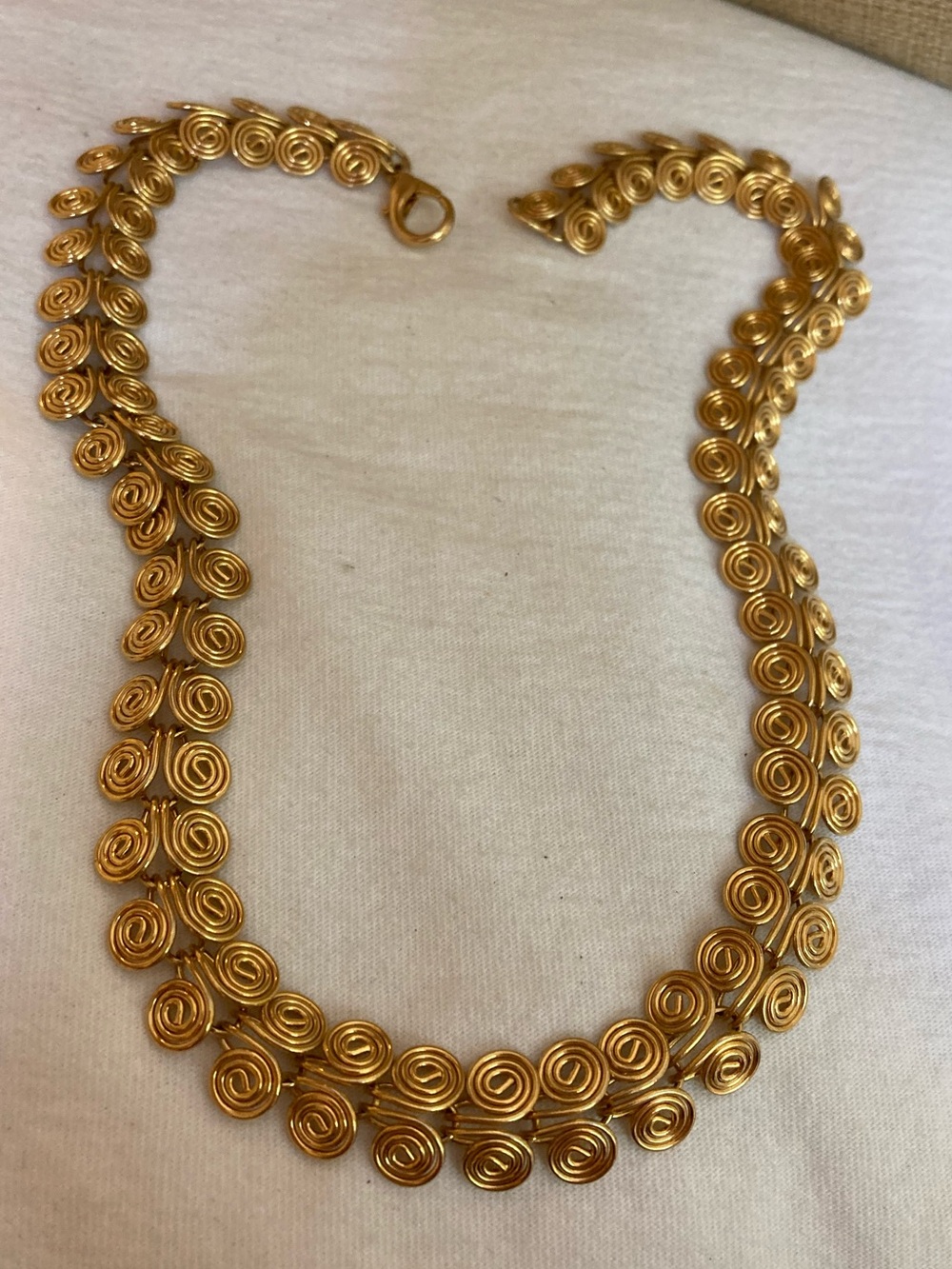 Multi Swirls Designed Vintage Designed Necklace
